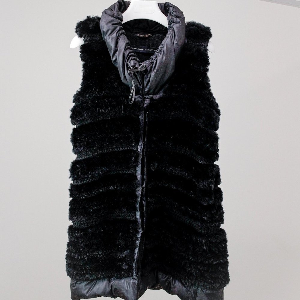 Ermanno Scervino Rabbit Fur Vest